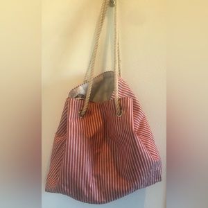 ROPE STRIPED TOTE🌺